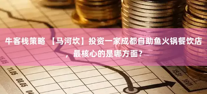 牛客栈策略 【马河坎】投资一家成都自助鱼火锅餐饮店，最核心的是哪方面？